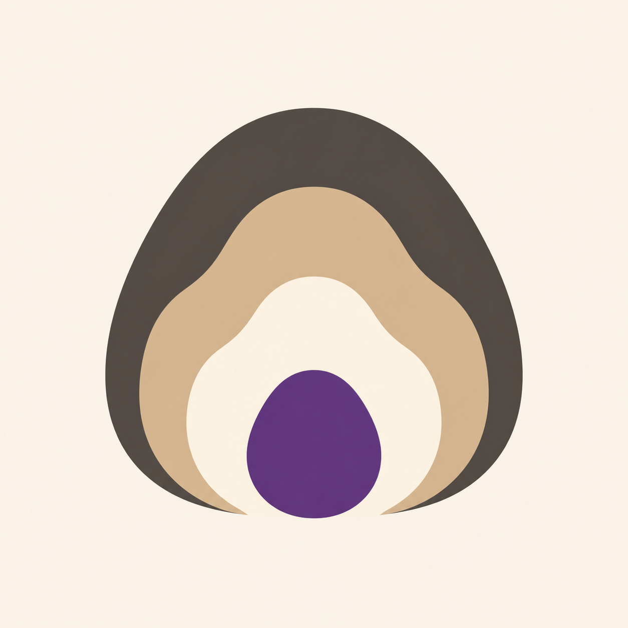 Stroma logo showing the layered structure of a stromatolite fossil with purple protocol channels